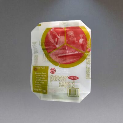 คุณภาพ  Labyrinth breathable Heavy Duty PE Valve Bags with Center Seam for 50LB 22.7kg Paver Sand โรงงาน