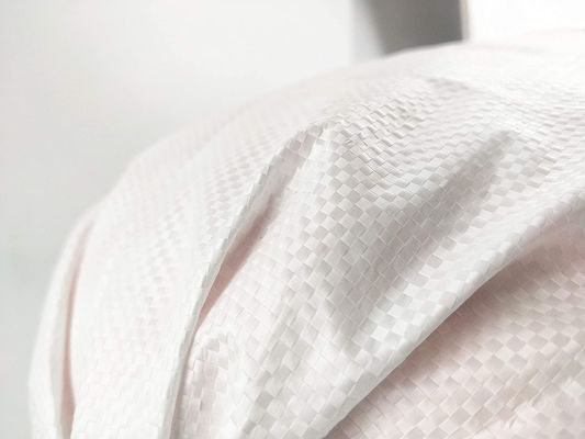 ถุงบรรจุปุ๋ยแบบหนาสีขาวรีไซเคิลถุงทรายโพรพิลีนทอ