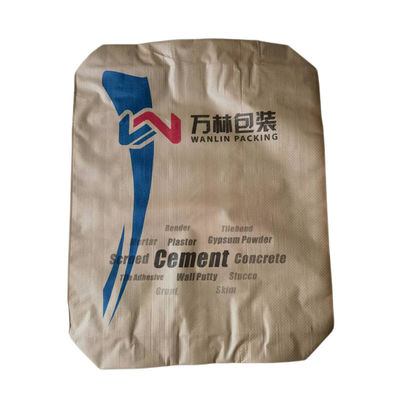 ซีเมนต์ 50Kg Custom 25Kg Polypropylene Woven Valve Ad Star Bag China ผลิต