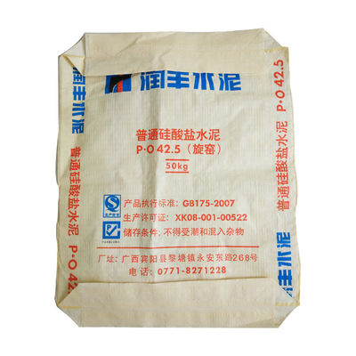 25KG 40KG 50KG Ad Star ลามิเนต PP ทอกระสอบสำหรับสินค้าผง