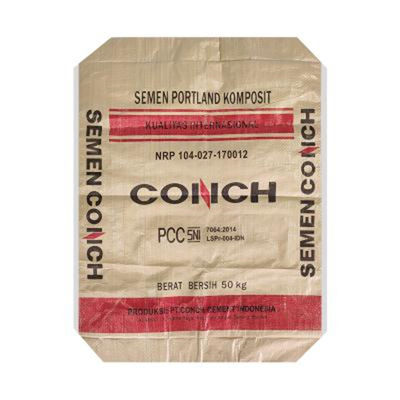 25KG 40KG 50KG AdStar Woven PP Bags Block Bottom Cement Custom Polypropylene Bags