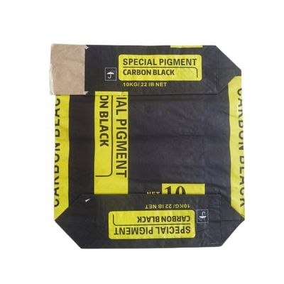 ถุงกันน้ำซีเมนต์กระดาษคราฟท์ 20 กก. หลายผนัง ISO9001 พร้อมกาว