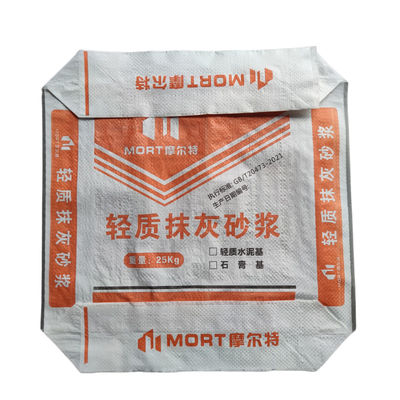 ภาระหนัก PP แหลมด้านล่าง laminated ซีเมนต์ถุง 50Kg PP ซีเมนต์ด้านล่างถุงเล็ก