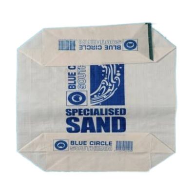 ถุงวัลล์ฟด้านล่างบล็อก 20kg 25kg 40kg 50kg สําหรับซีเมนต์