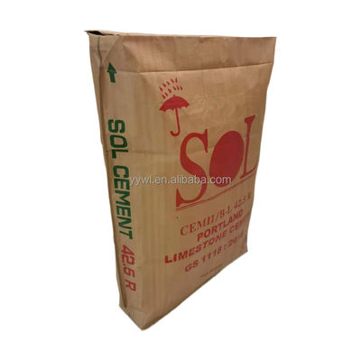 25Kg กระเป๋าสะพาย PP 100 Kg 50 25 ของซีเมนต์ Polypropylene ถุง