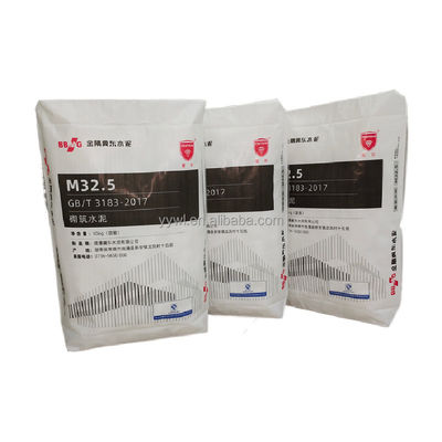 25 กิโลกรัม 50 กิโลกรัม Eco Friendly Woven Empty Bag Of Cement กระเป๋าปลาสติกซีเมนต์