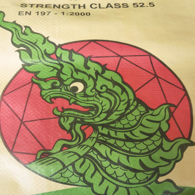 ซีเมนต์เปล่า กระเป๋าผสม PP 20Kg 40Kg สําหรับผงกิ๊ปซัม