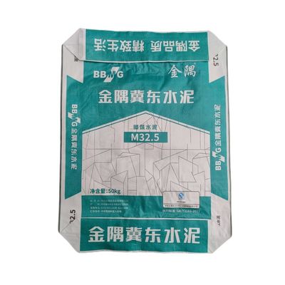 Saco De Cimento PP กระเป๋าซีเมนต์วาล์วเนื้อผ้า 20Kg 25Kg 40Kg 50Kg สําหรับปูนมอร์ตาร์ไพสต์