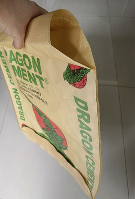 กระเป๋าสะพายซิมเมนต์ PP กันความชื้นหลายสี 25 KG 40 KG 50 KG แพคเกจ