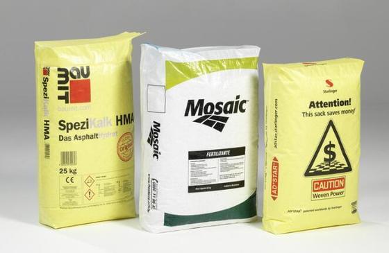 กระเป๋าสะพายท่อพหลโยธินผสมผสานสําหรับ 50 กิโลกรัมตาราง ด้านล่างกระเป๋าสะพายซีเมนต์ ด้านผิว พิมพ์ 100% พหลโยธินบริเวณ