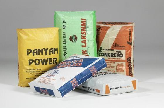 กระเป๋าสะพายท่อพหลโยธินผสมผสานสําหรับ 50 กิโลกรัมตาราง ด้านล่างกระเป๋าสะพายซีเมนต์ ด้านผิว พิมพ์ 100% พหลโยธินบริเวณ