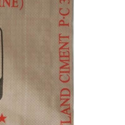 25-50KG PP ถุงซีเมนต์ผสมผสานที่มีรัดรัดความชื้นของวาล์ว ISO Certified