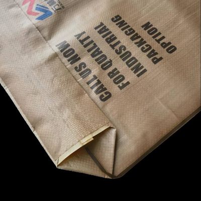 ถุงวาล์ว PP กันความชื้น พร้อมซีลความร้อน สำหรับปูนซีเมนต์และผงยิปซัมขนาด 20 กก. - 50 กก.