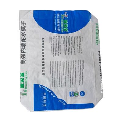 20kg-25kg Capacity PP Woven Valve Bag with BOPP Printing for Tile Adhesive Powder and Construction Materials