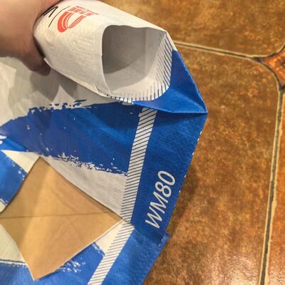 ถุงวาล์ว PP/กระดาษกันความชื้นสูงพิเศษสำหรับบรรจุภัณฑ์ปูนซีเมนต์