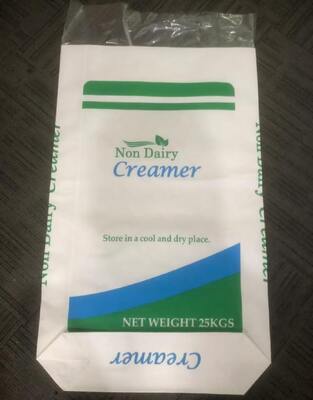 กระเป๋ากระดาษชนิดอาหาร เปิดปากกับล่างบล็อคสําหรับ 25 กิโลกรัม เครมไม่ใช้อวัยพืช