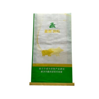 Gravure Printing BOPP Laminated PP Woven Bags for Animal Feed